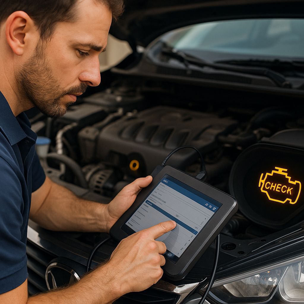 Check engine light diagnostics