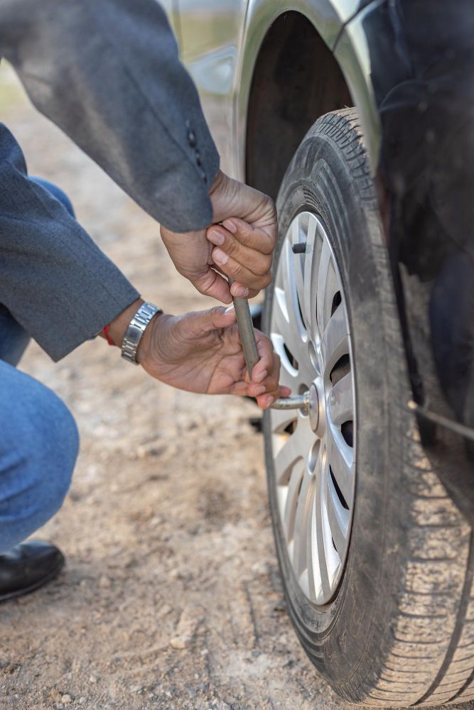 Flat tire change service in Philadelphia