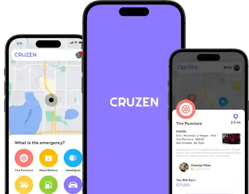 cruzen mobile app for roadside assistance